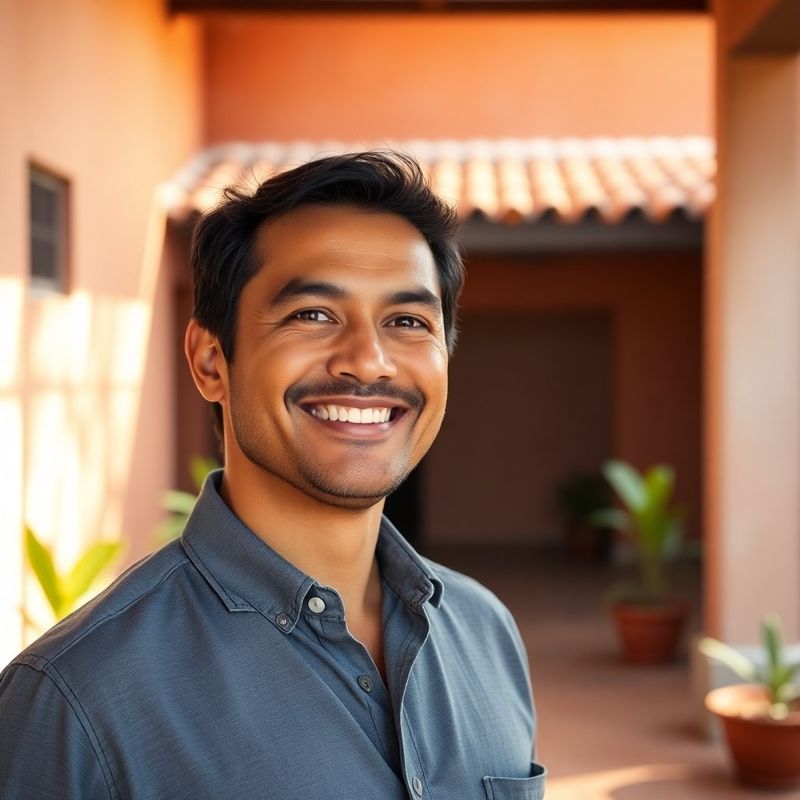 Retrato de Andrés Mejía en una hacienda cafetera